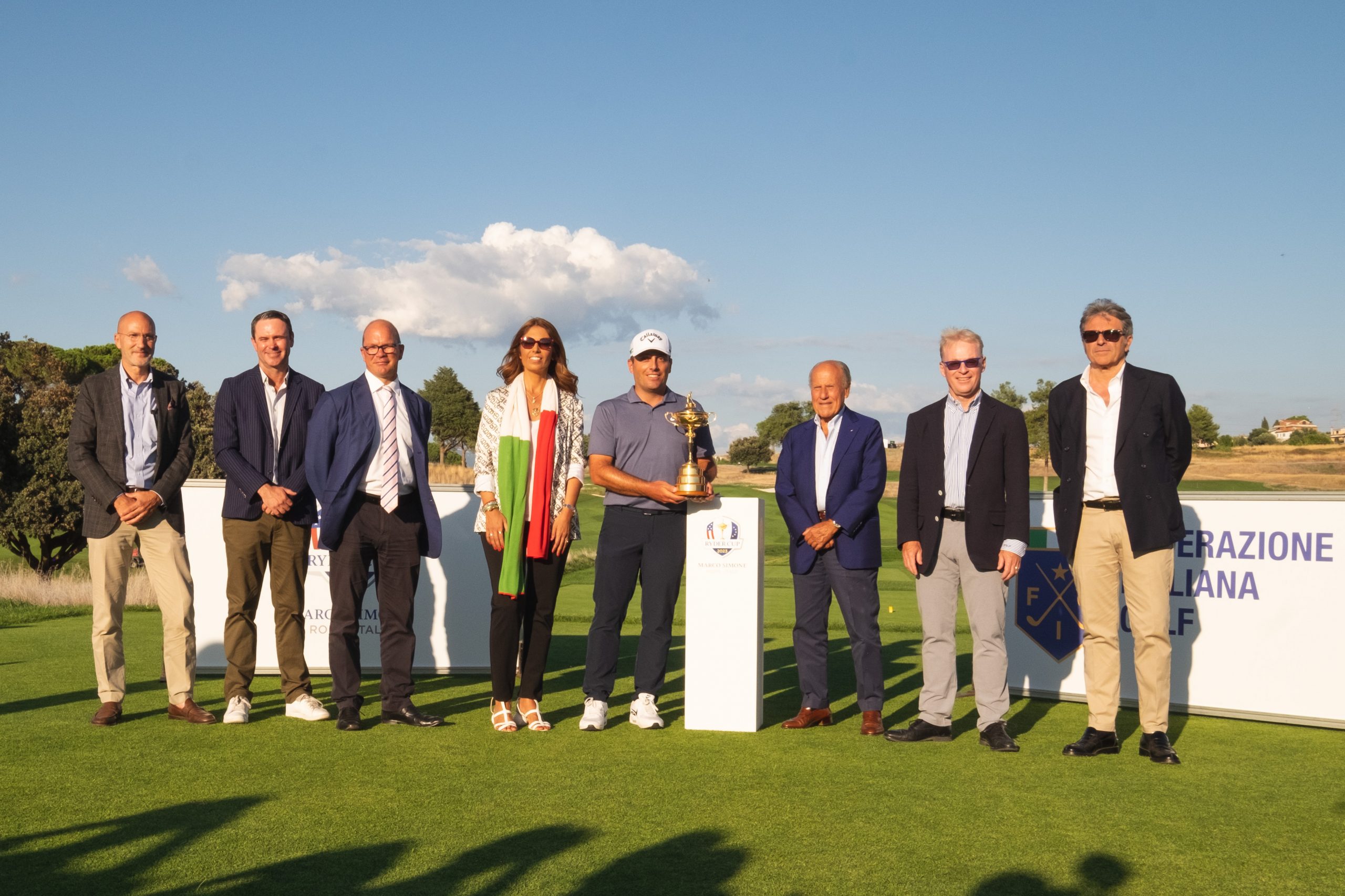 Taglio del nastro 78° Open d'Italia 80° Open d'Italia Golf